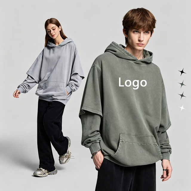 1279 400Gsm Double Layer Men's Hoodie