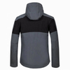 Entrega de moda reversível masculina masculina por atacado para capote à prova d'água com zípeira de capa com capuz Windbreaker homens