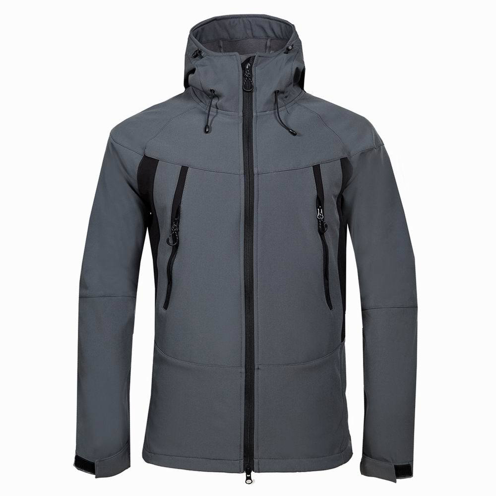 Entrega de moda reversível masculina masculina por atacado para capote à prova d'água com zípeira de capa com capuz Windbreaker homens