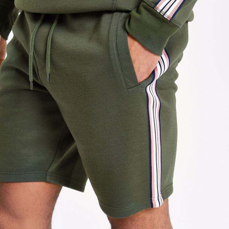 High Quality Men's Gym Tape Sides Streetwear Shorts