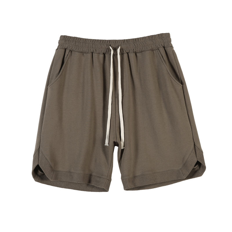 Grossist Designer Logo Streetwear 100% bomull Sweat Shorts för män