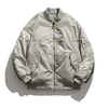 Oem Manufacturer Custom Men's Solid Color Simple Pocket Cover Baseball Cotton Jacket