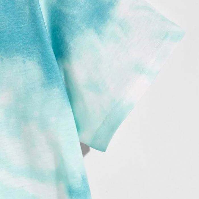 High Quality Men Designer Tshirt Short Sleeve O Neck Men Tie Dye Printed Tshirt