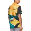 OEM Manufacturer Popular Custom Summer Hawaiian Style Printed Shirt Men's Casual Breathable
