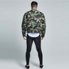 Wholesale Clothing New York Jaket Jeans Men Camo Collarless Denim Jacket