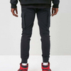 Factory Custom Sweatpants Drawstring Waist Men Cargo Jogger Pants