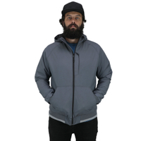 Чоловіча рибальська куртка з логотипом виробника OEM, 100% нейлон, оксфордська ізоляція, блискавка, м’яка оболонка