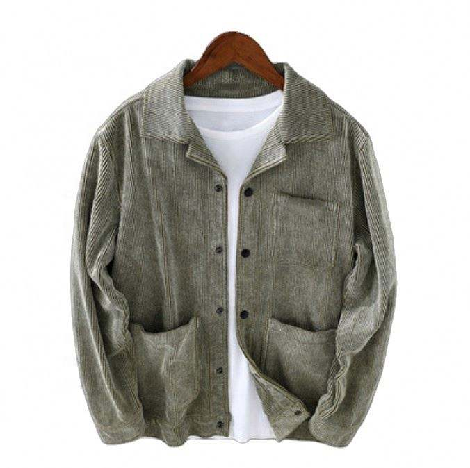 Oem Manufacturer Men Clothing Vintages Men's Loose Jacket