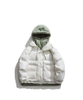 Oem Manufacturer Custom Men's Coat Solid Color False Two Pieces Of Patchwork Hooded Cotton-Padded Jacket