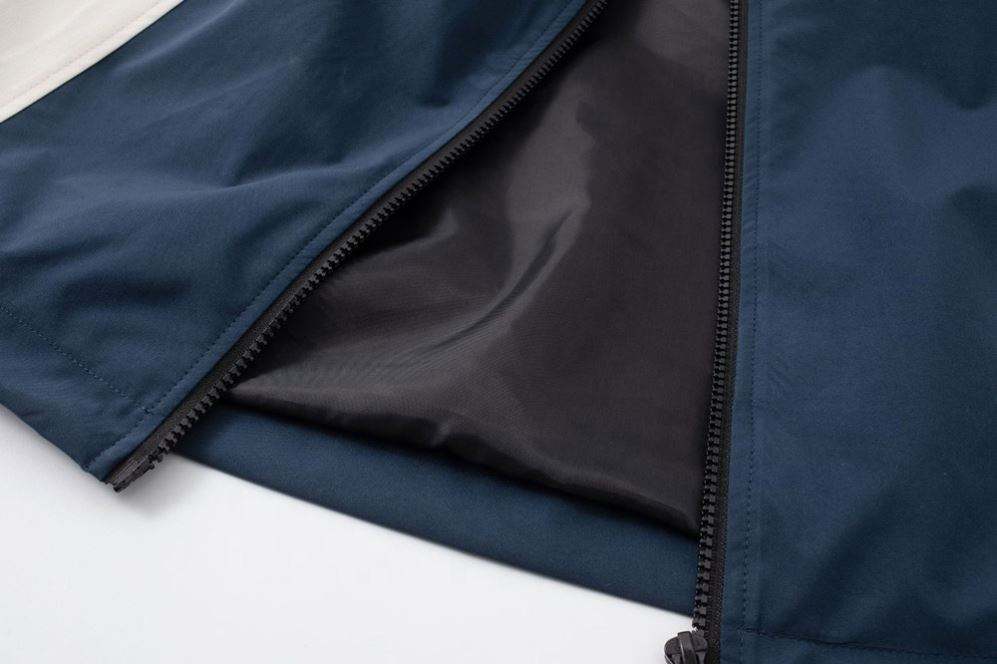Oem Manufacturer Custom Plus Sizes Contrast Stitching Popular Stand Collar Zip Up Casual Jacket