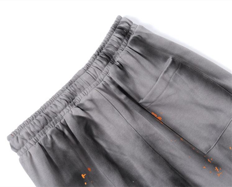 OEM Manufacturer Custom Polyester Cotton Mens Printed Logo Jogger Sweatpants Men Color Block Cargo Custom Pants Men