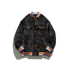 Oem Manufacturer Wholesale Men'ss Wash Distressed Corduroy Fabric Casual Plus Size Baseball Jacket