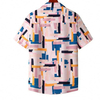 Oem Manufacturer Factory Custom Wholesares Mens Books Aestiva Short Sleeve Allover Geo Typis Hodie