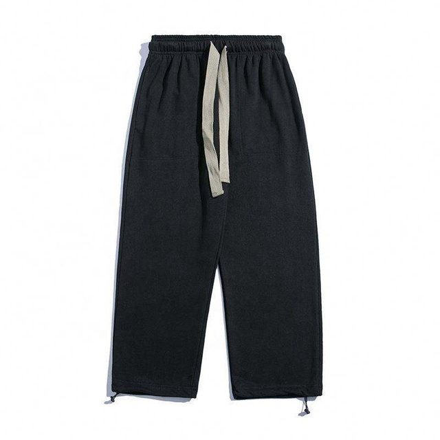 OEM Manufacturer Custom Men's Pants Street Solid Color Simple Loose Casual Sweatpants Pants Trousers For Men 2022 New
