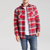OEM Manufacturer Quality Custom Long Sleeve Plaid Shirts Men Cotton Casual Shirts