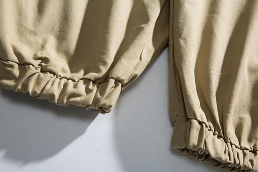 OEM Manufacturer Custom Sweat Men's Simple Drawstring Casual Loose French Terry Sweatpants Trousers Pants