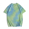 Oem Factory Custom Hip Hop T Shirt Summer Short Sleeve Men Round Neck Tie Dye Unisex T Shirt