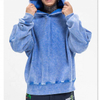 OEM Manufacturer Custom Men Oversized 100% Cotton 450Gsm Heavyweight Stone Washed Vintage Hoodie Pullover