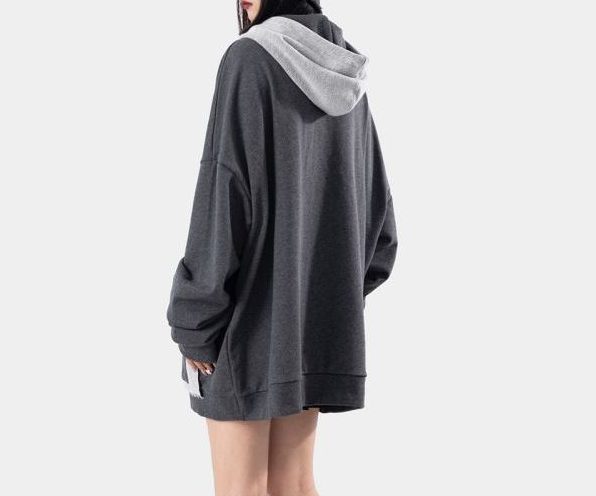 OEM Manufacturer Customized Color Block Patchwork Distress Casual Custom Sweatshirt Plus Size Hoodies Men Hoodies