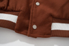 Oem Manufacturer Custom Men'ss Chenille Embroidery Pattern Baseball Vintage Patchwork Color Coat Jacket