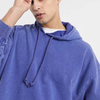 OEM Manufacturer Custom Men's Thickness Heavyweight Cotton Oversized Vintage Washed Grey Hoodie Pullover