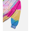 Fabricante OEM Custom Men Custom Swein Sweepshirt Sweep Stalming Swinkstring Personalidad de talla grande Patchwork Patchwork Tie Dye Capas de tinte