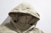 OEM Manufacturer Custom Men's Cotton-Padded Clothes Solid Color Three-Dimensional Large Pocket Hooded Cotton Jacket