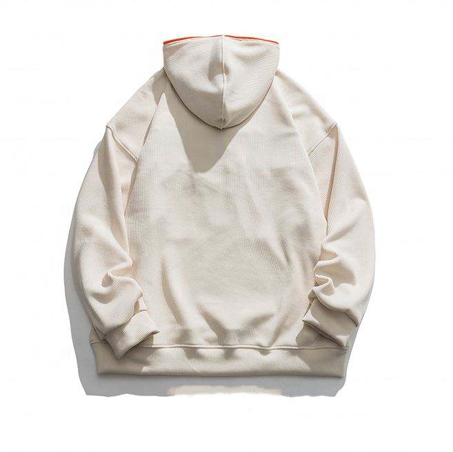 OEM Manufacturer Custom Embroidery Zipper Hood Long Sleeves Plus Size Hoodies Casual