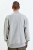 OEM Manufacturer Custom Men Cotton French Terry Blank Oversized Mock Neck Sweatshirt Pullover Hoodies