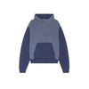 OEM Manufacturer Custom Mens Color Block Vintage Washed Patchwork Hoodie With Kangaroo Pocket
