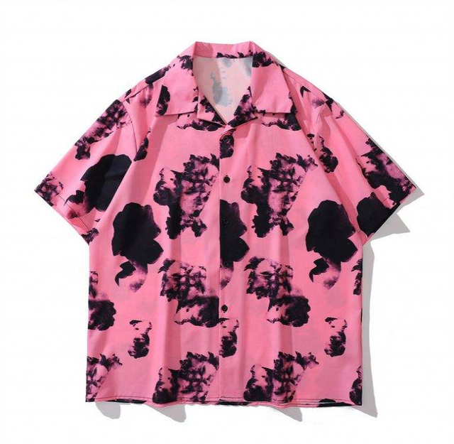 OEM Manufacturer Custom Overall Printing Short Clothing Sleeves Custom Shirts Plus Size Men Shirts