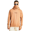 شركة تصنيع OEM Custom Men's Coats Cotton 450GSM French Terry Terry Tertle Turtle Gright Shirtse كبير الحجم