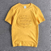 OEM Pengilang Berkualiti Tinggi Pima Kapas Berat T-Shirt T-shirt Plus Percetakan Saiz 3D Tshirt T-shirt Lelaki