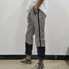 Oem Mens Cargo Pants Color Block Trousers Special Fashion Design Reflective Men Track Pants