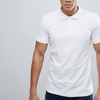 T-shirt da polo di ricamo a logo bianco in massa all'ingrosso
