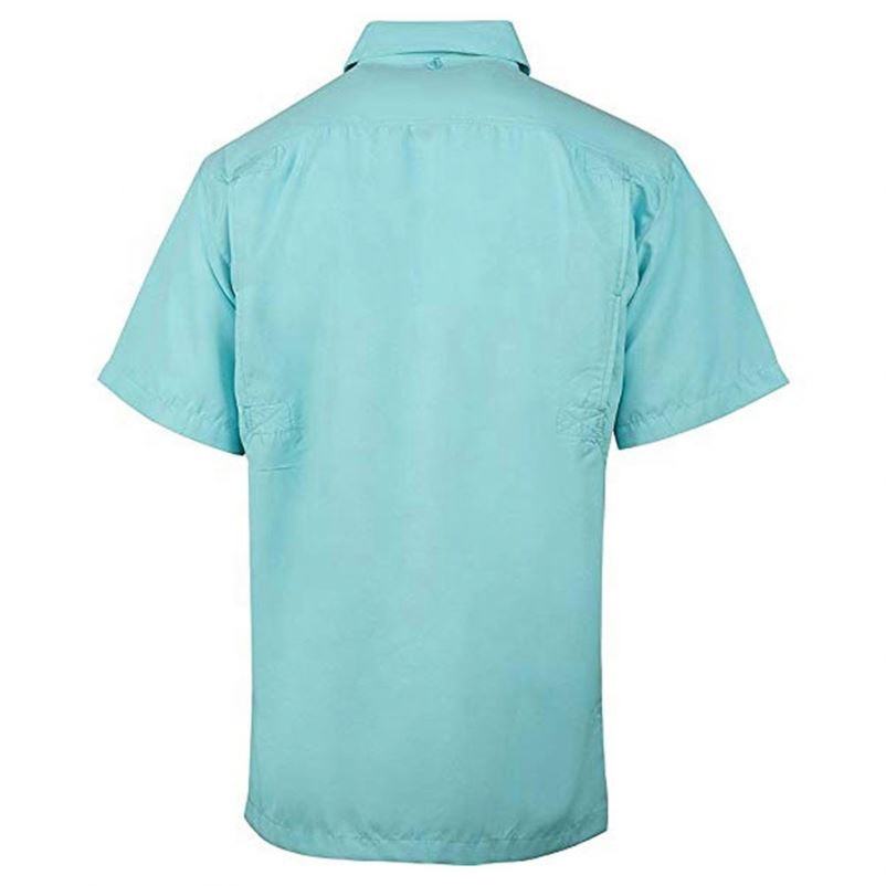 Оптовые дешевые простые турнирные рубашки для рыбалки с длинным рукавом