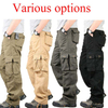 Customized Tactical Pants High Quality Thick Men Multi Pockets Cargo Pants
