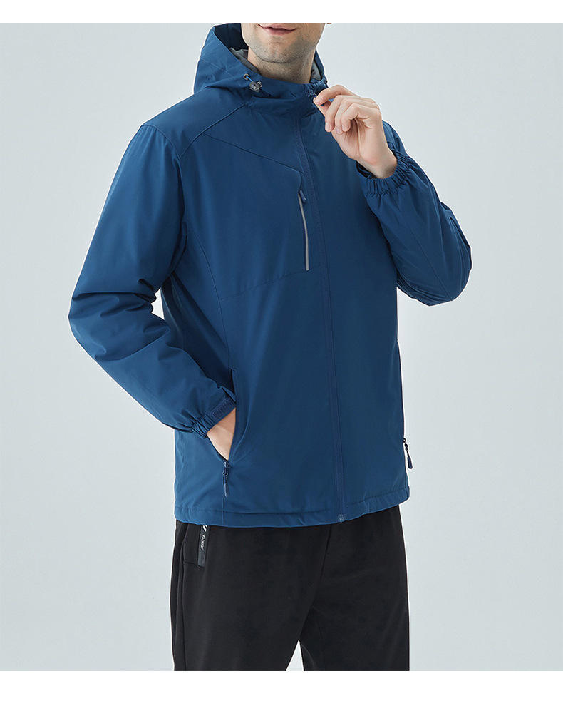 Unisex-mærket vandtæt jakke polyester nylon vinterjakker