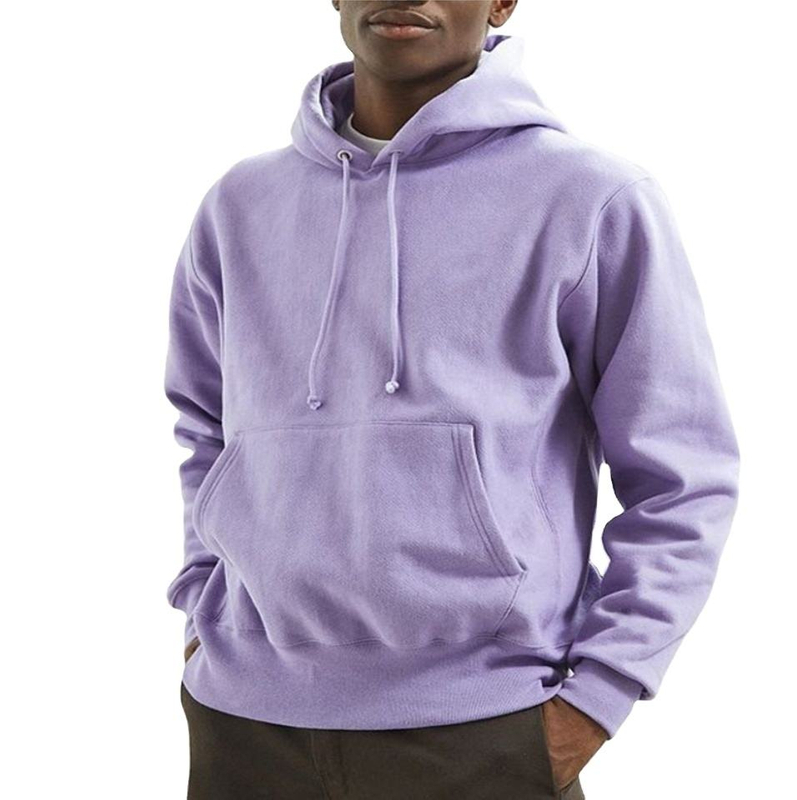 New Fashion Blank Hoodies Reverse Weave Sweatshirt Hoodies For Men