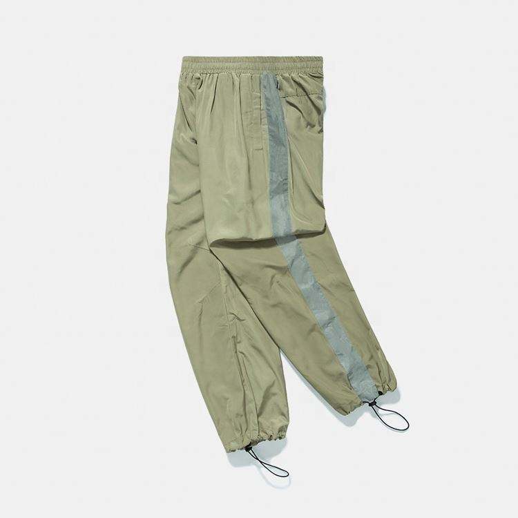 OEM Manufacturer Hot Sales Custom Mens Nylon Wind Track Jogger Custom Pants
