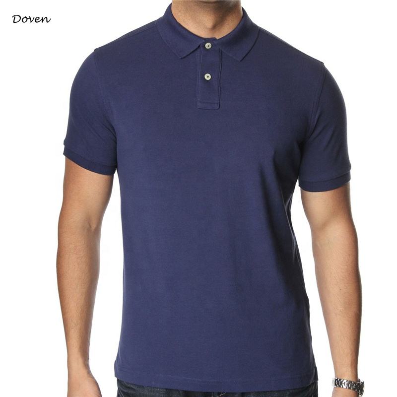 골프 유니폼용 고품질 OEM 100면 빈 폴로 셔츠
