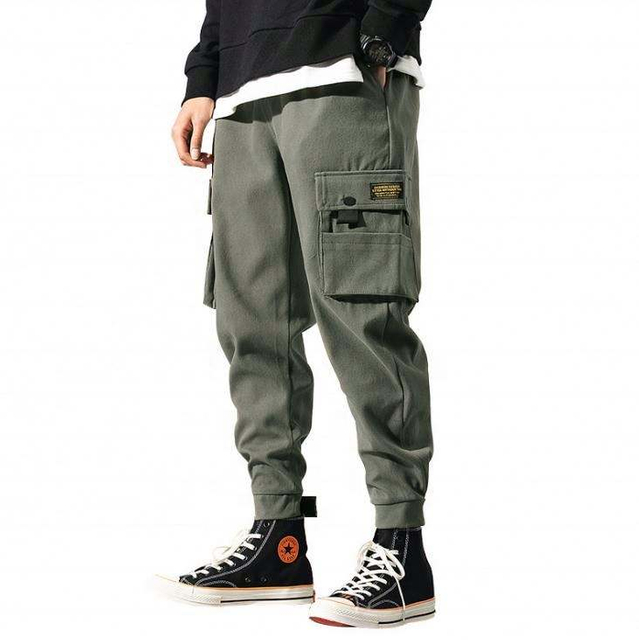 OEM Manufacturer 2022 Custom Mens Clothing Tactical Pants Multi Pockets Hip Hop Cargo Pants