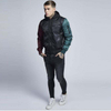 Custom Casual Jersey Hood Bomber Jacket Men Streetwear