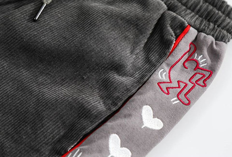 OEM Manufacturer Design Mens Clothes Sweatpants Autumn Winter Sports Casual Trousers Custom Logo Jogger Pants Trousers For Men