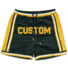 OEM -fabrikant Hoge kwaliteit Gym Sport Sweat Men Gedrukte aangepaste logo basketballen shorts