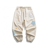 OEM Manufacturer Men's Pants Trousers Applique Embroidered Loose Leggings Street Casual Joggers Custom Pants Trousers For Men