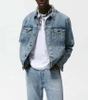 OEM Manufacturer Custom Mens Cotton Streetwear Button Up Vintage Distressed Jean Denim Jacket