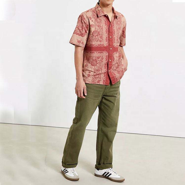 OEM Manufacturer Custom Summer High Quality Positioning Printing Shirts Men