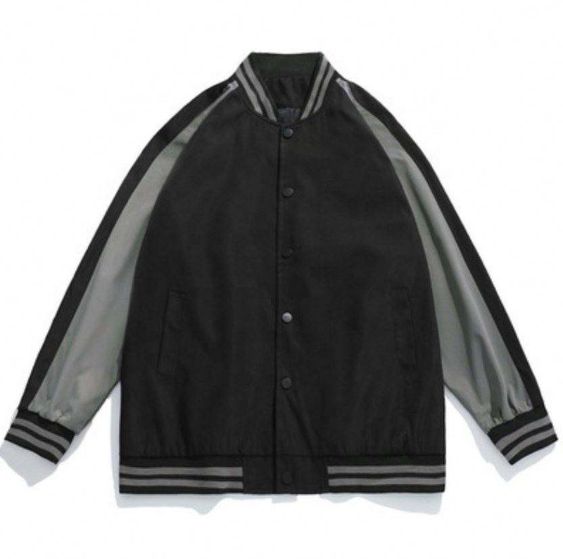 OEM Manufacturer Custom High Quality Knitted Casual Oversized Sweatshirts Baseball Uniform Coat Jacket