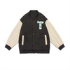 Oem Manufacturer Custom Men's Creative Monogram Print Baseball Jacket